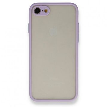 BSSM iPhone 7 Montreal Silikon Kapak Mor Kılıf