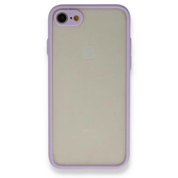 BSSM iPhone 7 Montreal Silikon Kapak Mor Kılıf