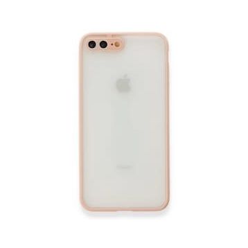 BSSM iPhone 7 Plus Montreal Silikon Kapak Pembe Kılıf