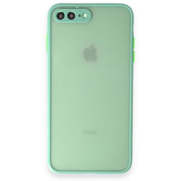 BSSM iPhone 7 Plus Montreal Silikon Kapak Turkuaz Kılıf