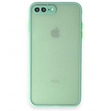 BSSM iPhone 7 Plus Montreal Silikon Kapak Turkuaz Kılıf