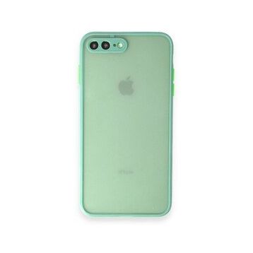 BSSM iPhone 7 Plus Montreal Silikon Kapak Turkuaz Kılıf
