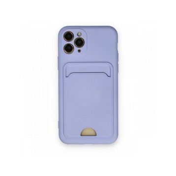 BSSM Kelvin Kartvizitli Silikon - Lila iPhone 11 Pro Kılıf