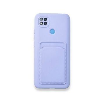 BSSM Kelvin Kartvizitli Silikon - Lila Xiaomi Redmi 9C Kılıf