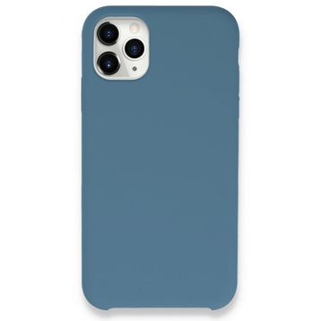 BSSM Lansman Legant Silikon - Açık Mavi iPhone 11 Pro Kılıf