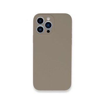 BSSM Lansman Legant Silikon - Bej iPhone 13 Pro Kılıf
