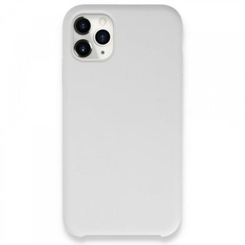 BSSM Lansman Legant Silikon - Beyaz iPhone 11 Pro Kılıf
