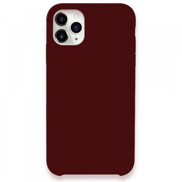 BSSM Lansman Legant Silikon - Bordo iPhone 11 Pro Kılıf