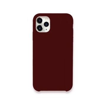 BSSM Lansman Legant Silikon - Bordo iPhone 11 Pro Kılıf