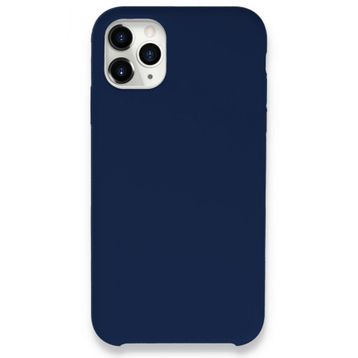 BSSM Lansman Legant Silikon - Lacivert iPhone 11 Pro Kılıf