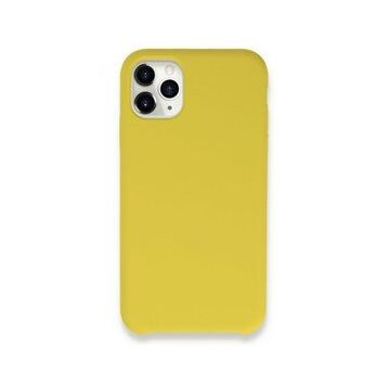 BSSM Lansman Legant Silikon - Sarı iPhone 11 Pro Kılıf