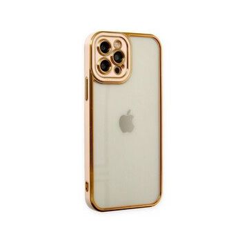 BSSM Liva Lens Silikon - Rose iPhone 12 Pro Kılıf
