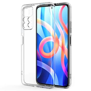 BSSM Lüx Şeffaf Silikon Xiaomi Poco M4 Pro 4G Kılıf