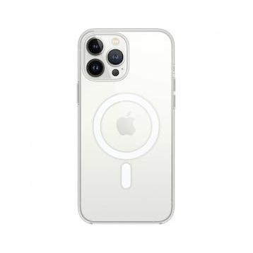 BSSM Magneticsafe Şeffaf Silikon - Şeffaf iPhone 13 Pro Kılıf