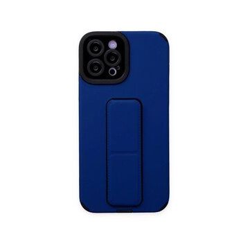 BSSM Mega Standlı Silikon - Mavi iPhone 12 Pro Max Kılıf