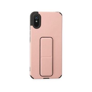 BSSM Mega Standlı Silikon - Pudra Xiaomi Redmi 9A Kılıf