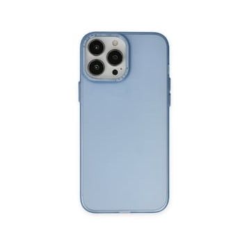 BSSM Modos Metal Kapak - Mavi iPhone 14 Pro Max Kılıf