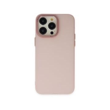 BSSM Modos Metal Kapak - Pembe iPhone 13 Pro Max Kılıf