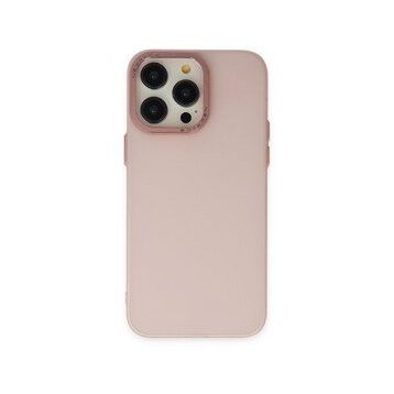 BSSM Modos Metal Kapak - Pembe iPhone 13 Pro Max Kılıf