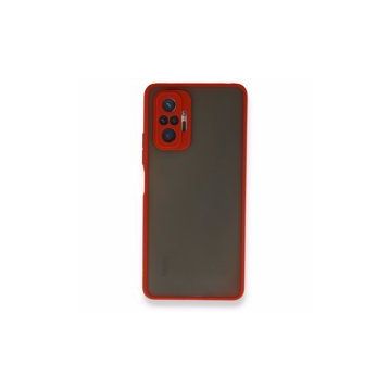 BSSM Montreal Silikon Kapak - Kırmızı Xiaomi Redmi Note 10 Pro Kılıf