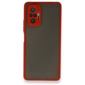 BSSM Montreal Silikon Kapak - Kırmızı Xiaomi Redmi Note 10 Pro Kılıf