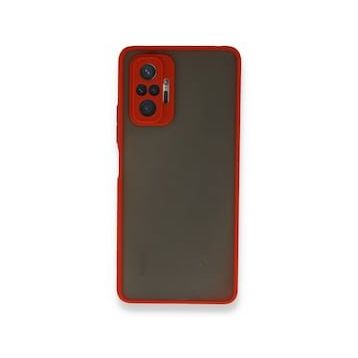 BSSM Montreal Silikon Kapak - Kırmızı Xiaomi Redmi Note 10 Pro Kılıf