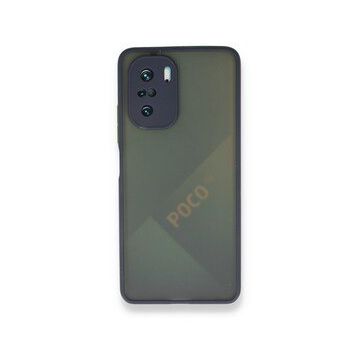 BSSM Montreal Silikon Kapak - Lacivert Xiaomi Poco F3 Kılıf