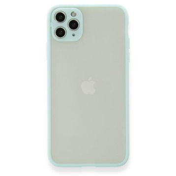 BSSM Montreal Silikon Kapak - Turkuaz iPhone 11 Pro Kılıf