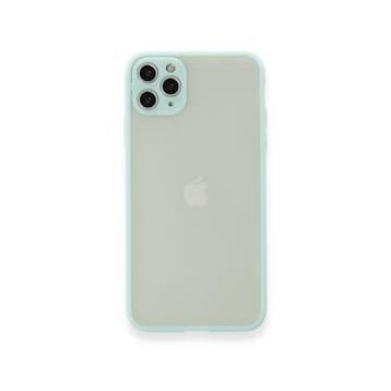 BSSM Montreal Silikon Kapak - Turkuaz iPhone 11 Pro Kılıf