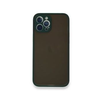 BSSM Montreal Silikon Kapak - Yeşil iPhone 12 Pro Max Kılıf