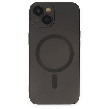 BSSM Moshi Lens Magneticsafe Silikon - Siyah iPhone 13 Kılıf