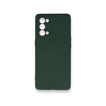 BSSM Nano İçi Kadife Silikon - Koyu Yeşil Oppo Reno 5 Pro Kılıf