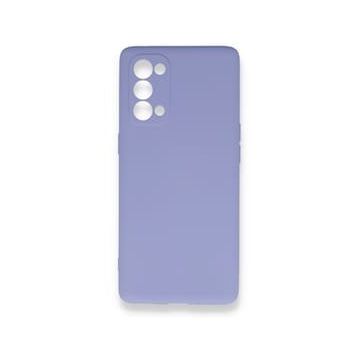 BSSM Nano İçi Kadife Silikon - Lila Oppo Reno 5 Pro Kılıf