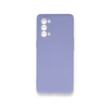 BSSM Nano İçi Kadife Silikon - Lila Oppo Reno 5 Pro Kılıf