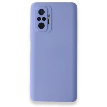 BSSM Nano İçi Kadife Silikon - Lila Xiaomi Redmi Note 10 Pro Kılıf