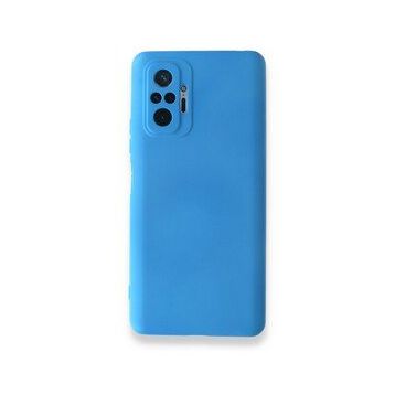 BSSM Nano İçi Kadife Silikon - Mavi Xiaomi Redmi Note 10 Pro Kılıf
