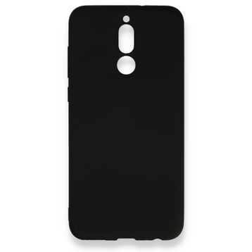 BSSM Nano içi Kadife Silikon Siyah Huawei Mate 10 Lite Kılıf