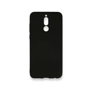 BSSM Nano içi Kadife Silikon Siyah Huawei Mate 10 Lite Kılıf