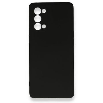 BSSM Nano İçi Kadife Silikon - Siyah Oppo Reno 5 Kılıf