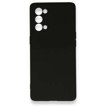 BSSM Nano İçi Kadife Silikon - Siyah Oppo Reno 5 Kılıf