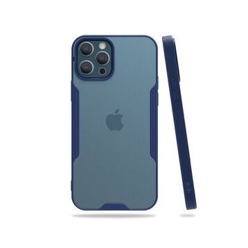 BSSM Platin Silikon - Lacivert iPhone 12 Pro Max Kılıf
