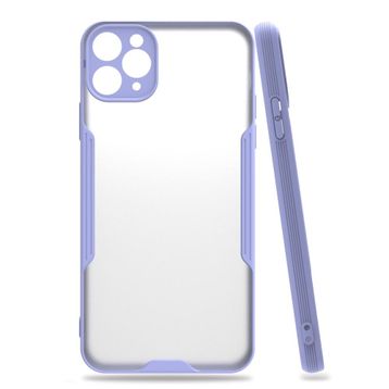 BSSM Platin Silikon - Lila iPhone 11 Pro Kılıf