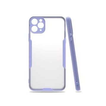 BSSM Platin Silikon - Lila iPhone 11 Pro Kılıf