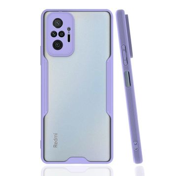 BSSM Platin Silikon - Lila Xiaomi Redmi Note 10 Pro Kılıf