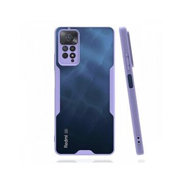 BSSM Platin Silikon - Lila Xiaomi Redmi Note 11 Pro Kılıf