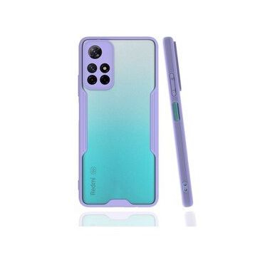 BSSM Platin Silikon - Lila Xiaomi Redmi Note 11T Kılıf