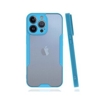 BSSM Platin Silikon - Mavi iPhone 14 Pro Max Kılıf