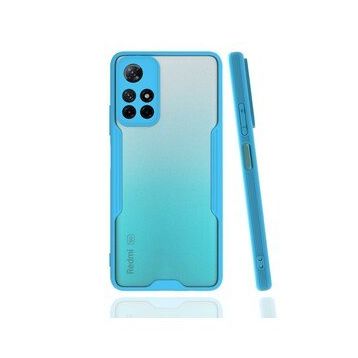 BSSM Platin Silikon - Mavi Xiaomi Redmi Note 11T Kılıf