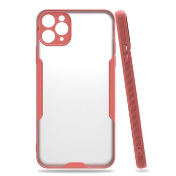 BSSM Platin Silikon - Pembe iPhone 11 Pro Kılıf