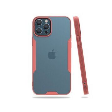 BSSM Platin Silikon - Pembe iPhone 12 Pro Max Kılıf